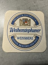 Bierdeckel Coaster Beermat Weihenstephaner Weissbiere #1071