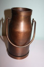 Deko-Kanne Metallkanne Milchkanne Messing Blumenvase Deko-Vase (2)