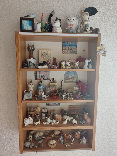 Sammlung katzenfiguren - sammlung,