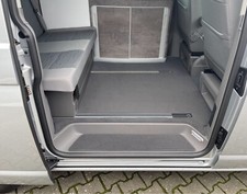 ARIBA Gastraum-matte passend für VW T6.1 California Camper Premium Velours GRAU