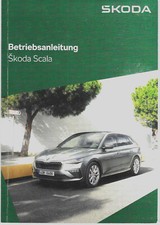 SKODA SCALA Bedienungsanleitung 2024 2025 inkl Infotainment Handbuch Bordbuch BA