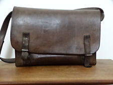 französische Posttasche PTT – Antike La Poste Schultertasche Leder Braun Sammler