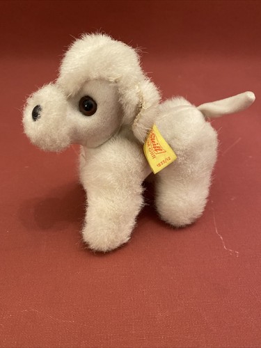 Steiff pudel whitey 1533 12 - pudel,