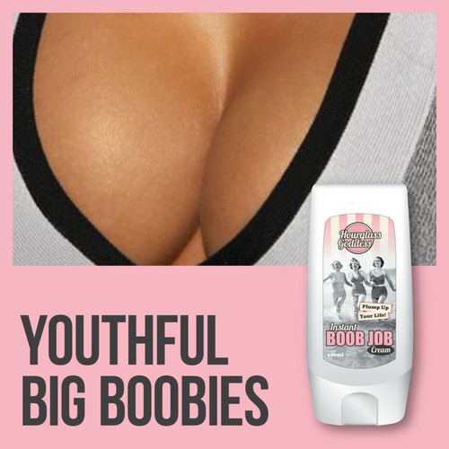 Sanduhr göttin boob job - boob, creme