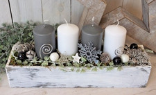 Adventskranz, Adventsgesteck