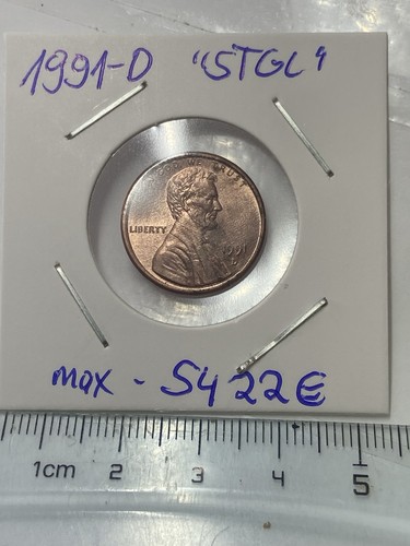 Usa cent 1991 d - 1,