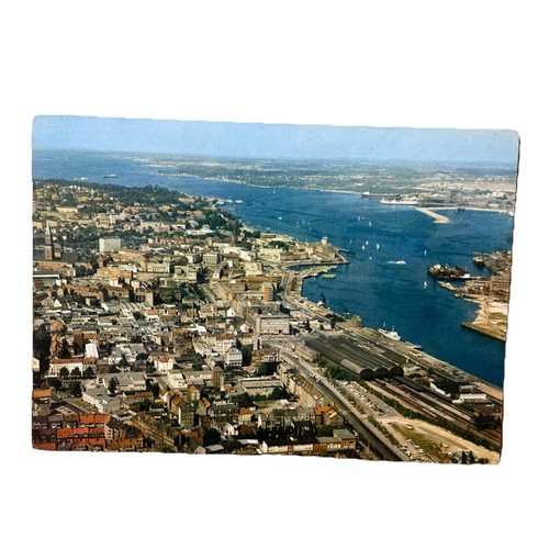 Postkarte kiel stadtansicht - postkarte,