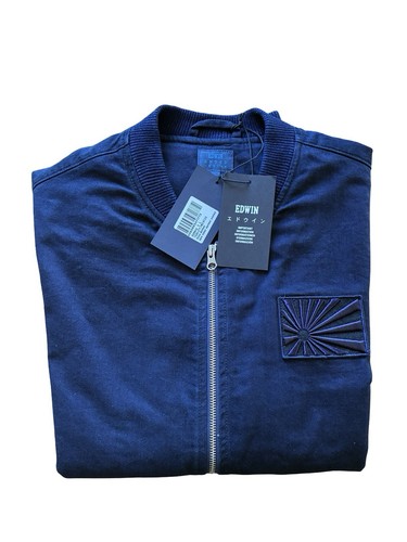 Original edwin denim bomber - original,