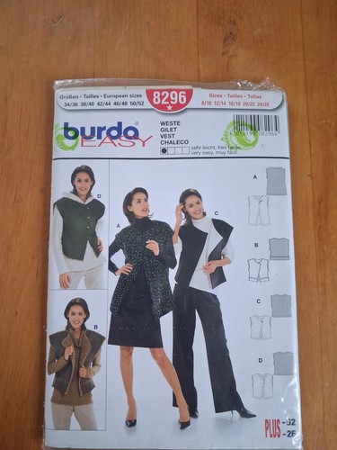 Burda schnittmuster 8296 - nr.,