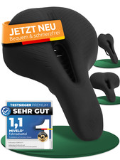 MIVELO Comfort PRO TREKKING Fahrradsattel Memory Foam Fahrrad Sattel