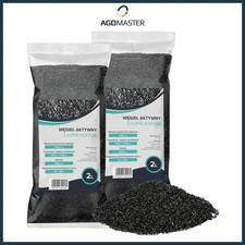 2x 2 Liter Aktivkohle aus Kokosnussschalen, Körnung: 0,6 - 2,36 mm