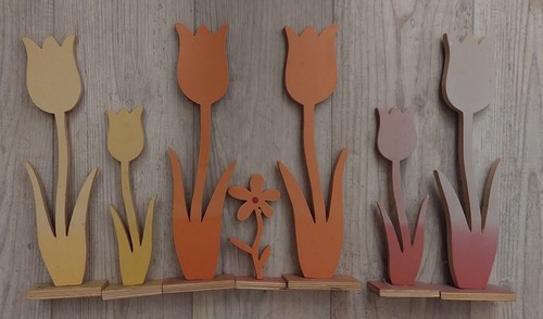 Holz blumen deko siehe - deko,, bild