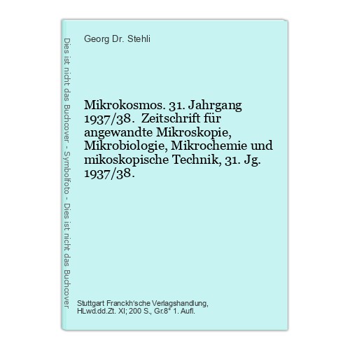 Mikrokosmos jahrgang - mikrokosmos., 31.