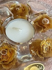 DREAMLIGHT * Traumlicht mit Rosen Kerzenhalter mit Kerze ovp unbenutzt  Nachlaß