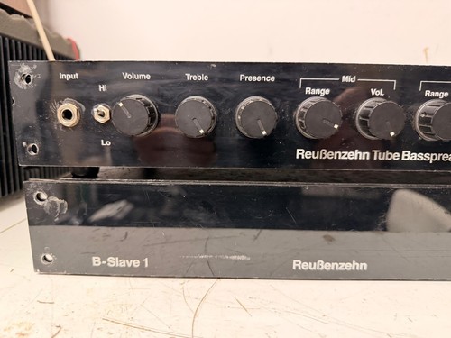 Reußenzehn tube basspreamp - reußenzehn,