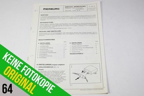 Pierburg solex 1b1 vergaser - pierburg,
