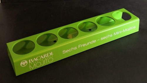 Bacardi mojito shot ständer - mojito,