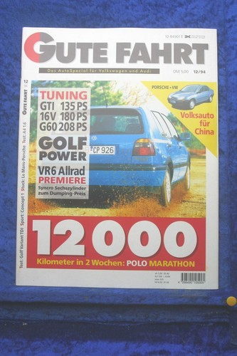 Gute fahrt audi a4 - gute, 12/94