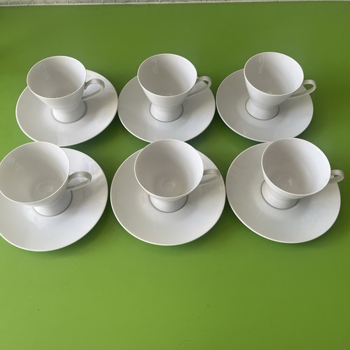 Kaffeetassen weiß - 6,