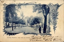 Ak Funchal Insel Madeira Portugal, Öffentlicher Spaziergang,... - 4698000