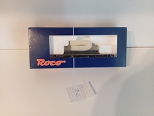 Roco H0 66387 Schwerlastwagen Rlmmp m. Stahlträger  DR Ep. IV  Ovp Neuwertig (2)