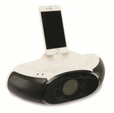 HiFi Stereoanlage UKW Radiowecker Dock Connector Apple iPod USB SD Card Display