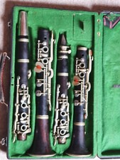Altes Klarinettenset, wohl Bb & C ?