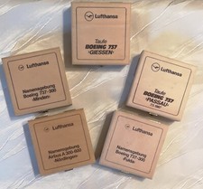 5 X Lufthansa First Class Giveaways aus den 70/80ern