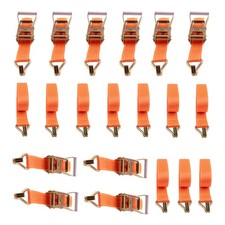 Returned 10* 6m 5tone Profi Spanngurte 2 teilig Zurrgurte Ratschengurte Gurte