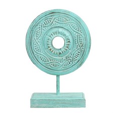 Skulptur Mandala Figur Relief