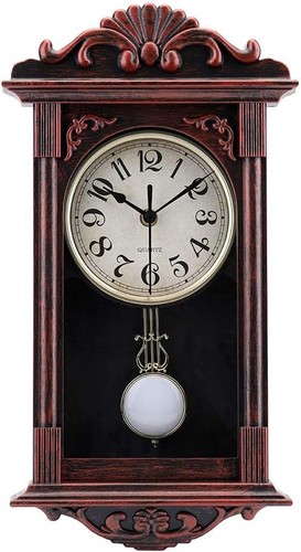 Pendel wanduhr retro quarz - pendel,