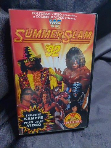 Wwf summerslam vhs - vhs, (1992)