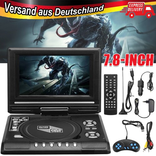 Tragbarer dvd player - 7.8",