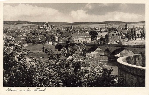 Trier der mosel - ak,