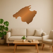 Mallorca Wandtattoo Insel