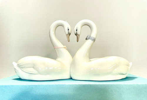 Lladró porzellanfigur schwan - lladró,