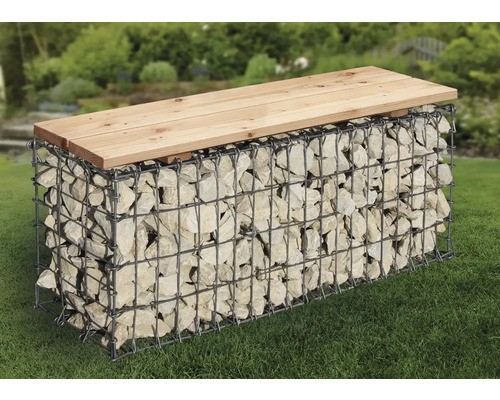Gartenbank bellissa gabione - gartenbank,