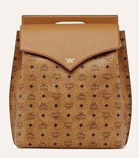 MCM Tasche Rucksack Cognac