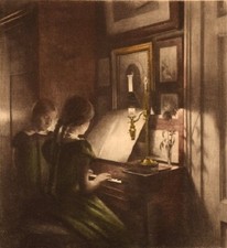 Peter Ilsted, Interieur mit