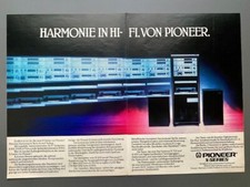 Schneider X-Series HiFi Stereo Anlage retro 1980 Vintage Werbung Reklame