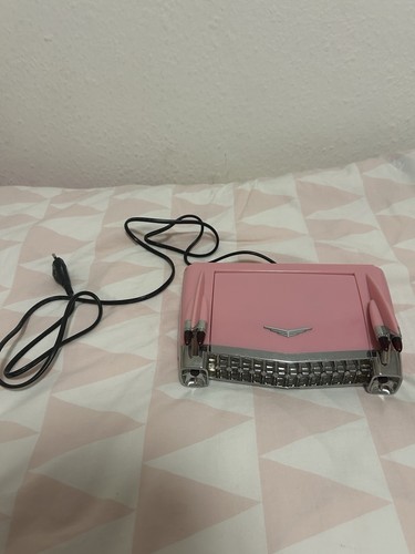 Vintage pink cadillac radio - vintage,