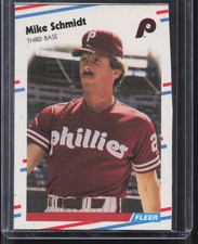 1988 Fleer #C-11 Mike Schmidt