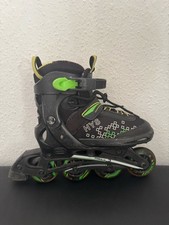 Softboot Inline Skates Kinder Inliner Verstellbar, Xetra Stopper, Größe 33-37