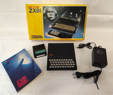 Sinclair ZX81 Personal Computer inkl. Handbuch, original Verpackung, Rarität
