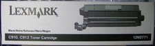 Lexmark C910 C912 Toner black schwarz 12N0771 910 912 OVP A