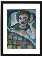 Original Acryl und Öl Pastell