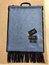 Double Face Schal Celeste /