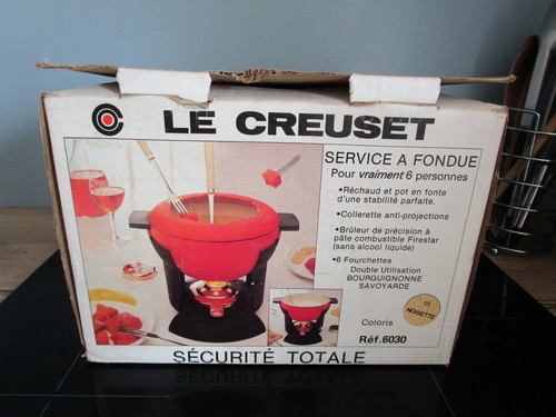 Creuset fondueservice - le,