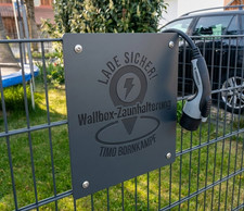 Wallbox-Zaunhalterung–für