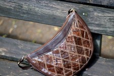 Vintage Brown Patchwork Leder